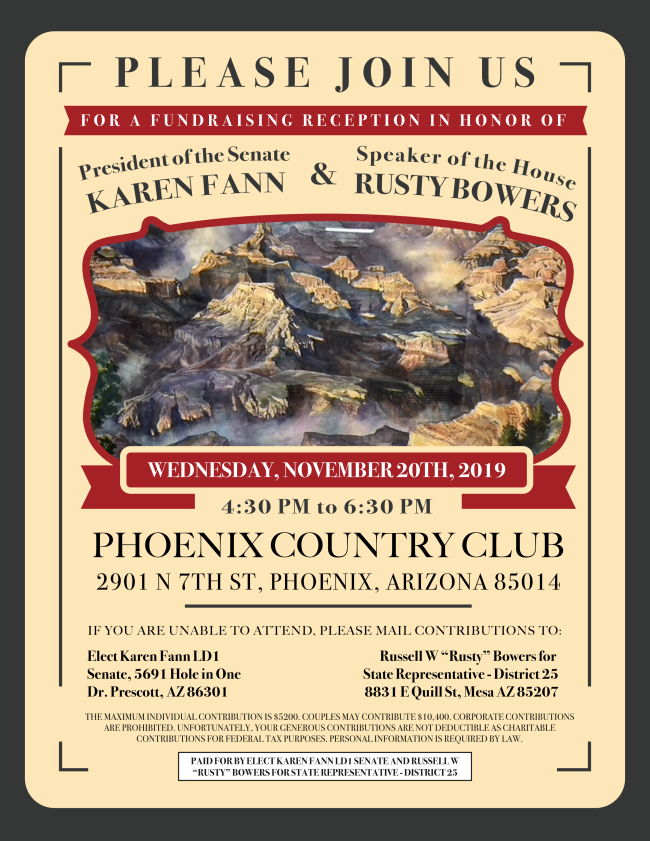 fundraising reception